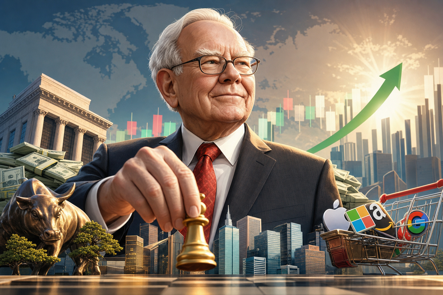 【S&P500・NASDAQ】バフェットが3兆円を動かした。今、何が起きているのか？